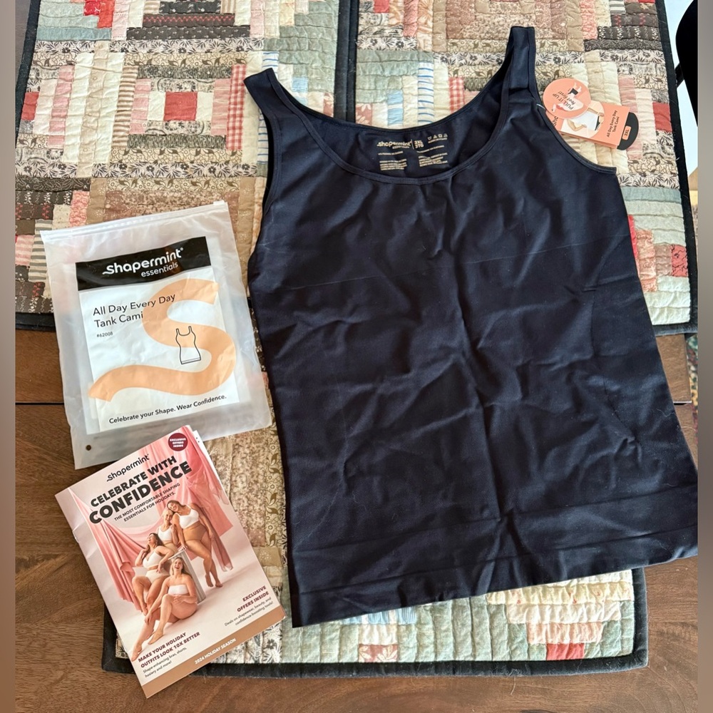 Shapermint Black All Day Every Day Tank Cami! 🤩 3XL!